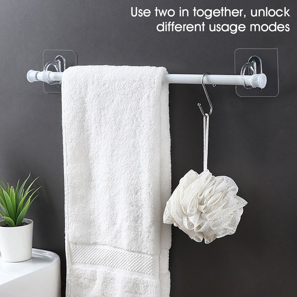 Giá treo chai dầu gội gắn tường tự dính không để lại dấu vết giá đỡ