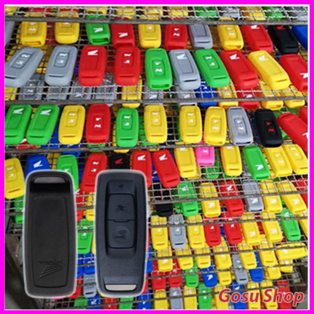 Bọc chìa khoá smartkey Vision 2021 - Cao su Silicon đủ màu, ôm khít