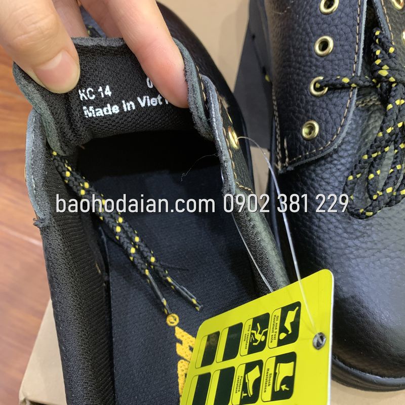 Giày bảo hộ lao động mũi đế thép Kcep IDH-KC14