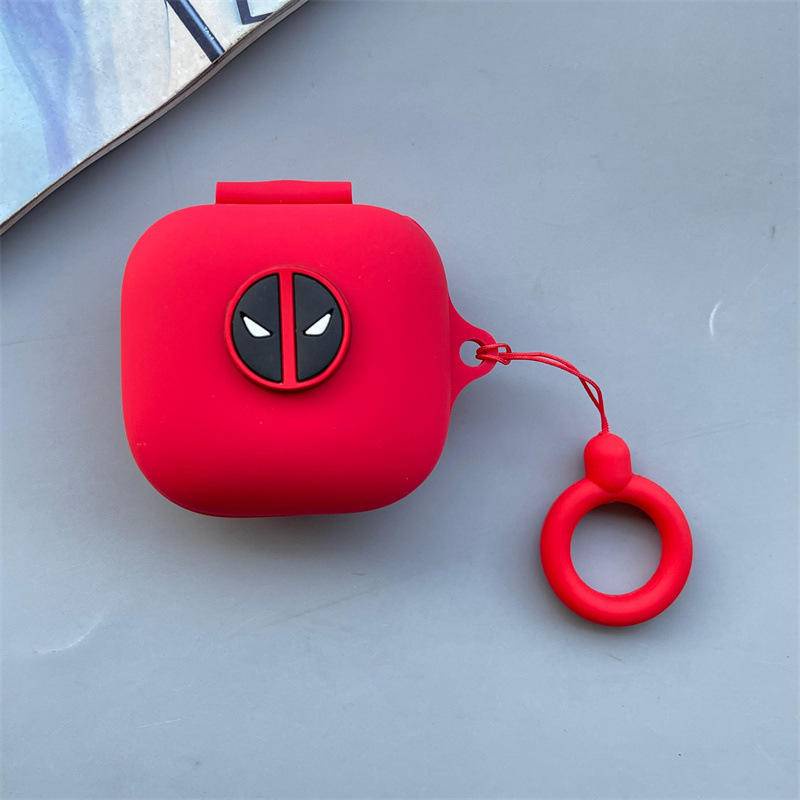 Vỏ Bọc Hộp Sạc Tai Nghe TWS In Hoạt Hình Có Móc Khóa Tiện Dụng Cho Beats Fit Pro