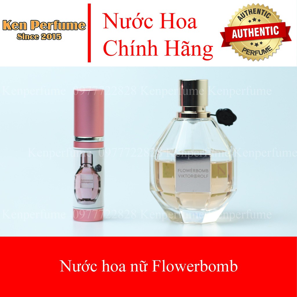 Mẫu thử nước hoa Flowerbomb 10ml