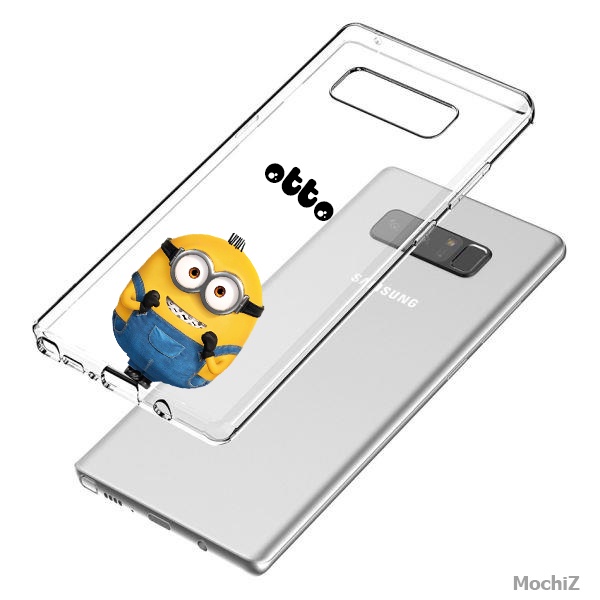 Ốp Lưng minion otto niềng răng dẻo trong suốt dành cho ip 5 6 7 8 plus x xs max 11 12 13 pro promax