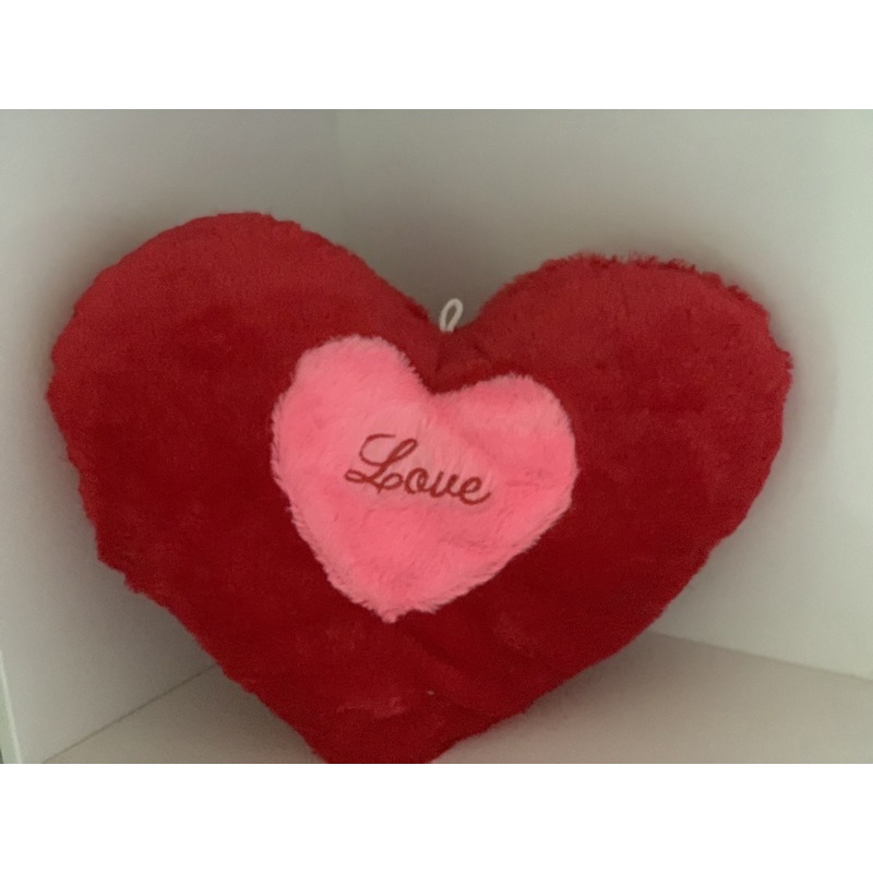 Gấu bông trái tim love siêu mềm mịn size 30cm