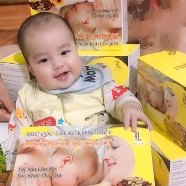 Ngũ cốc lợi sữa phấn hoa Lạc Lạc
