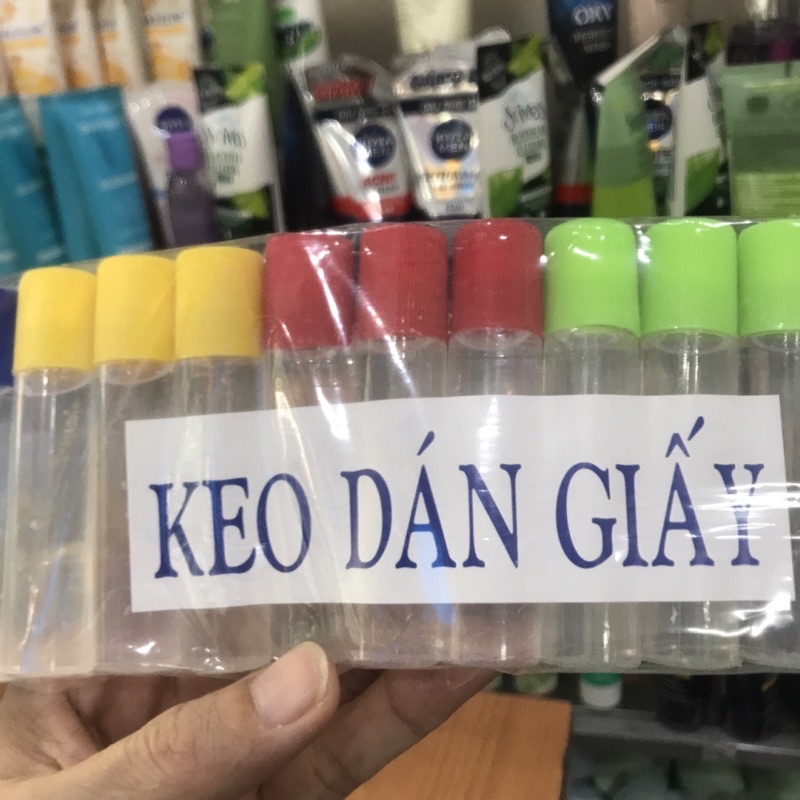 1 Chai Hồ Nước,Keo Dán Giấy Quốc Tuấn