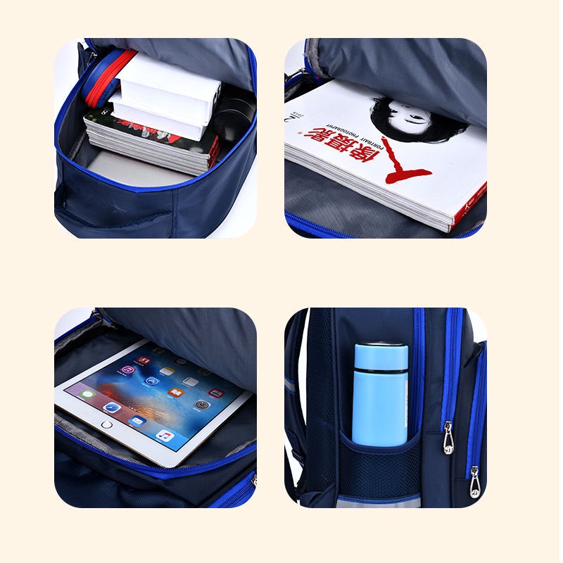 [MẪU HOT- size 40 - LỚP 1 - 4] Balo Học Sinh Nam Nữ Cao Cấp, Chống Nước Tốt, Chống Bám Bụi, Chống Gù Cho Bé nhiều ngăn