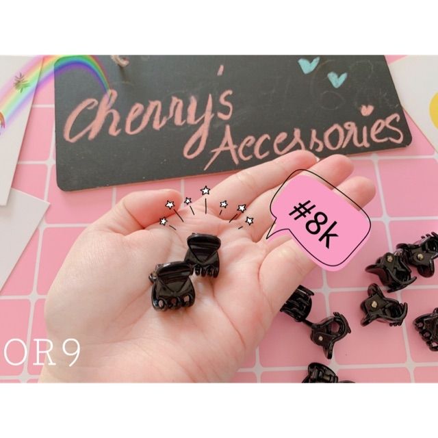 Set 2 kẹp mái mini siêu xinh