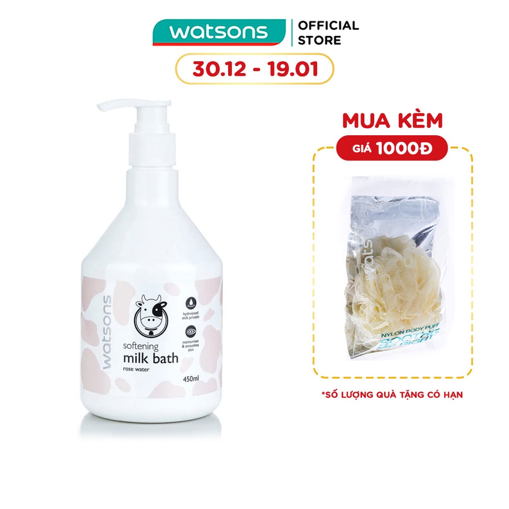 Sữa Tắm Mềm Mịn Da Watsons 450ml