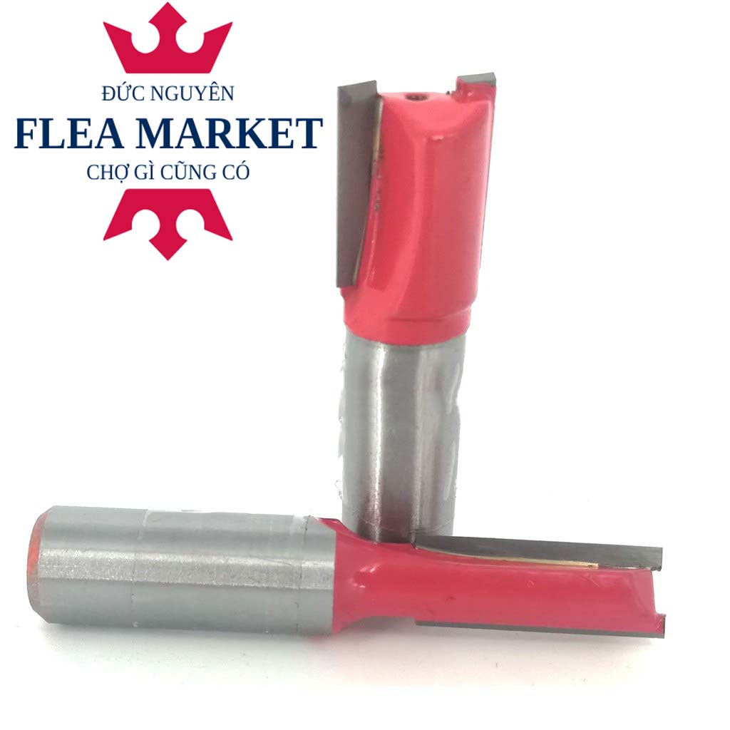 MŨI PHAY GỖ THẲNG NỀN  22MM CỐT 12.7MM, MŨI SOI GỖ FAVI