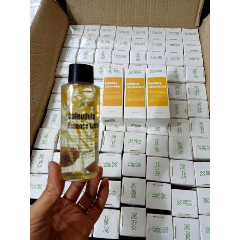 Nước thần hoa cúc 2in1 Cocayhoala cấp ẩm tức thì, trẻ hóa làn da sau 10 ngày Calendula Essence Extract 100ml | BigBuy360 - bigbuy360.vn
