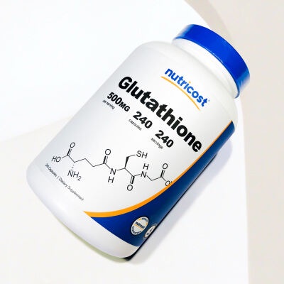 Viên uống trắng da, chống oxy hóa, bổ gan Nutricost Glutathione 500mg 240 viên