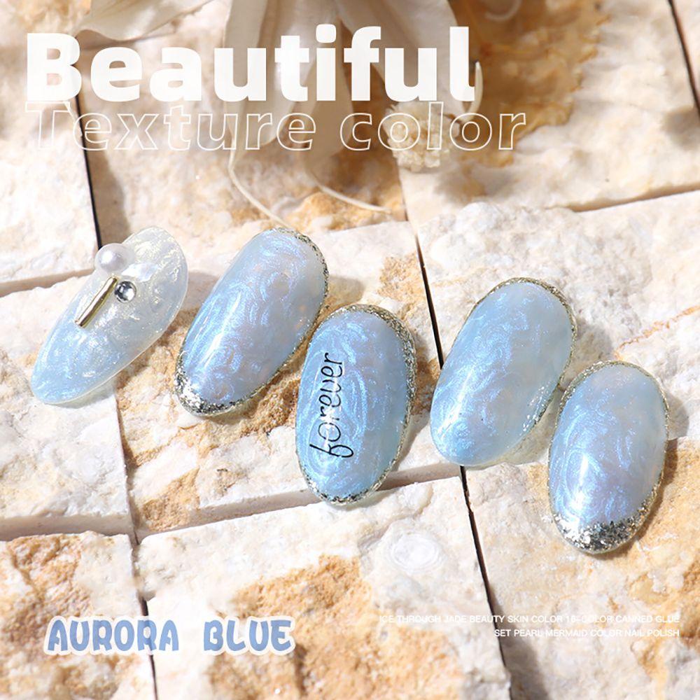 Gel Sơn Móng Tay 10ml Vỏ Sò Lấp Lánh DIY