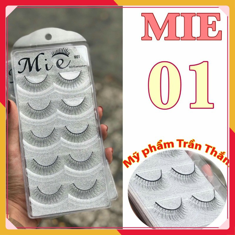 Mi Giả Mie 5 Cặp Mã 01 Siêu Đẹp Và Tự Nhiên