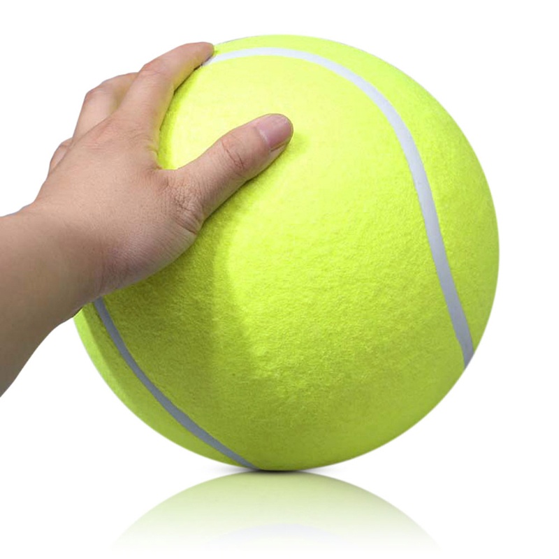 Bóng Tennis Cao Su Bơm Hơi Cỡ Lớn Cho Huấn Luyện Thú Cưng