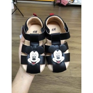 Sandal rọ mickey bé trai Hm auth