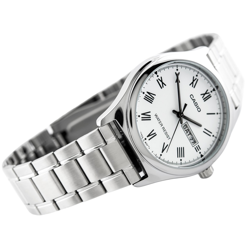 Đồng hồ nam dây kim loại Casio Standard chính hãng Anh Khuê MTP-V006D-7BUDF (38mm)