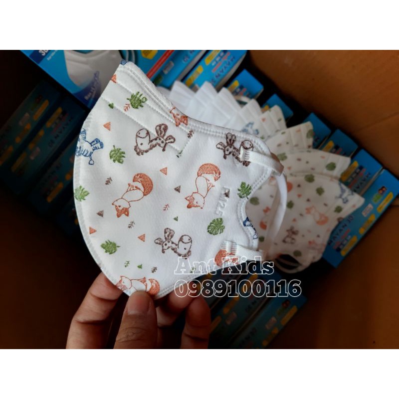 Khẩu Trang Cho Bé, Khẩu Trang 3D MAYAN Trẻ Em Cam Kết Hàng Chính Hãng Công Ty Ôm Mặt Chống Bụi Chống Giọt Bắn Cực Xịn