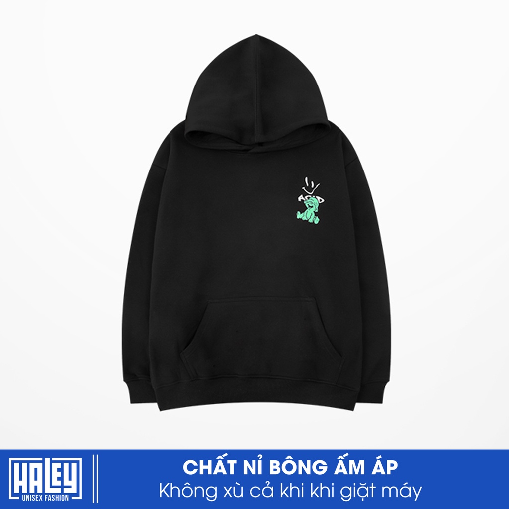 Áo hoodie nam nữ unisex nỉ bông HALEY Wellcome Houise Hàn Quốc mã HD206 Chất nỉ đẹp dày - Quà tặng ngẫu nhiên