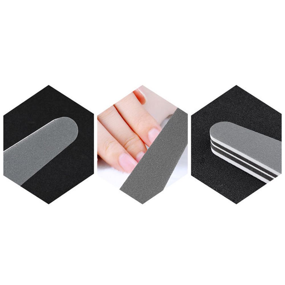 [Hàng mới về] Que dũa móng tay 3 chiều 320/400/3000 hạt tiện lợi