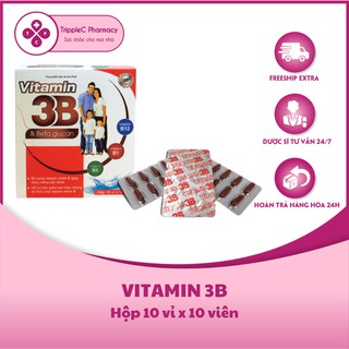Viên uống vitamin 3b - bổ sung vitamin b1, b6, b12 bồi bổ sức khỏe