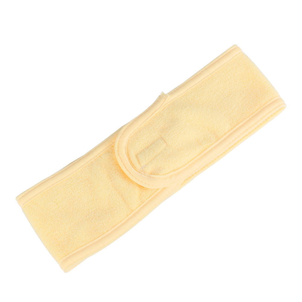 MOILY Soft Toweling Hair Wrap Yoga Hairband Makeup Head Band Beauty Women Headwear Salon SPA Adjustable/Multicolor