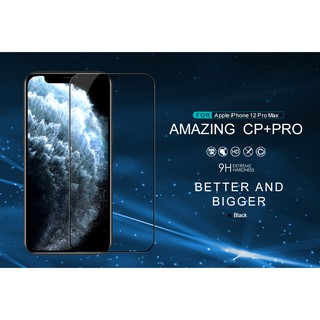 Kính cường lực Nillkin Amazing CP+PRO 2.5D cho IPhone 12/IPhone 12 pro/IPhone 12 Max/IPhone 12 Pro Max Chính Hãng