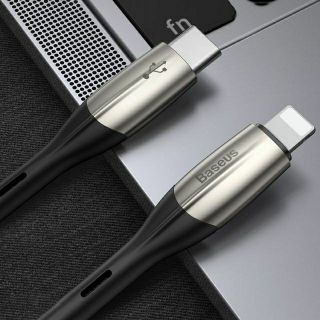 Cáp Sạc Nhanh PD Type C to Lightning Baseus Horizontal Data PD (18W, C to iPhone Cable) 1m&2m