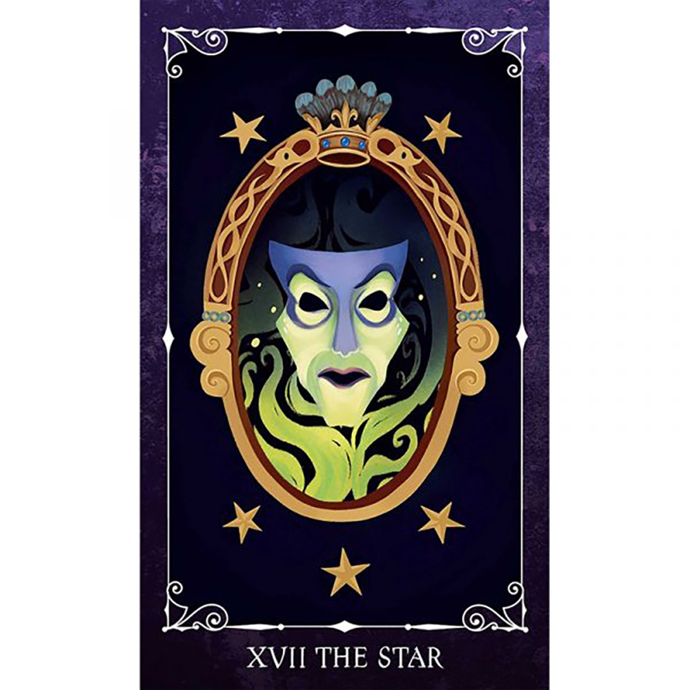 Bộ Bài Disney Villains Tarot 78 Lá Bài Thông Điệp Từ Các Vai Phản Diện Trong Cuộc Sống SB84