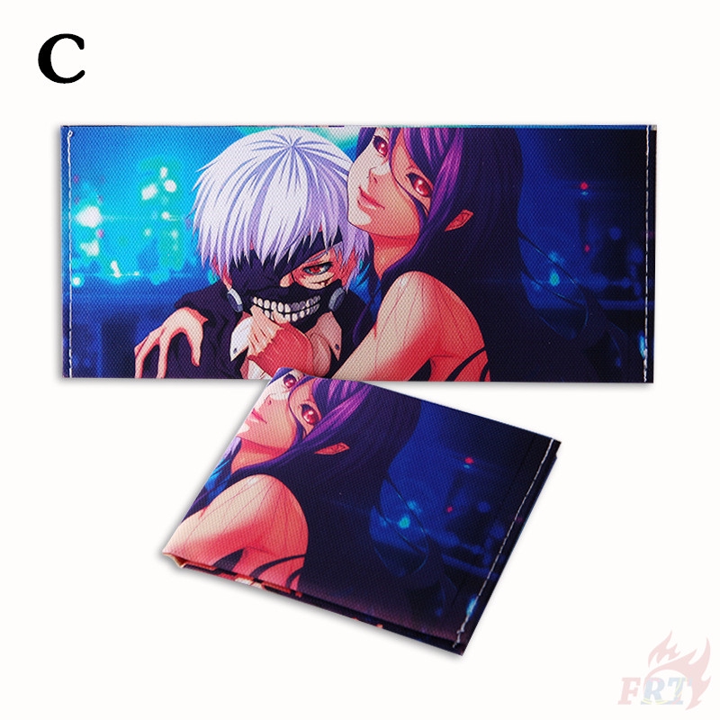 ❣️1 Ví Vải anime tokyo ghoul ❣️Ví Cầm Tay Thời Trang Cho Nam Và Nữ