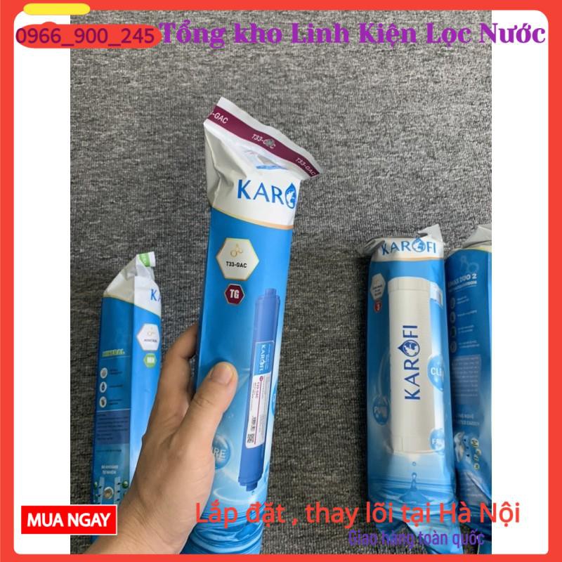Combo 3 Lõi Lọc Số 5,6,7 Karofi 👉 Bộ Tạo Khoáng Số 567 👉 Lõi Gac - T33 Karofi