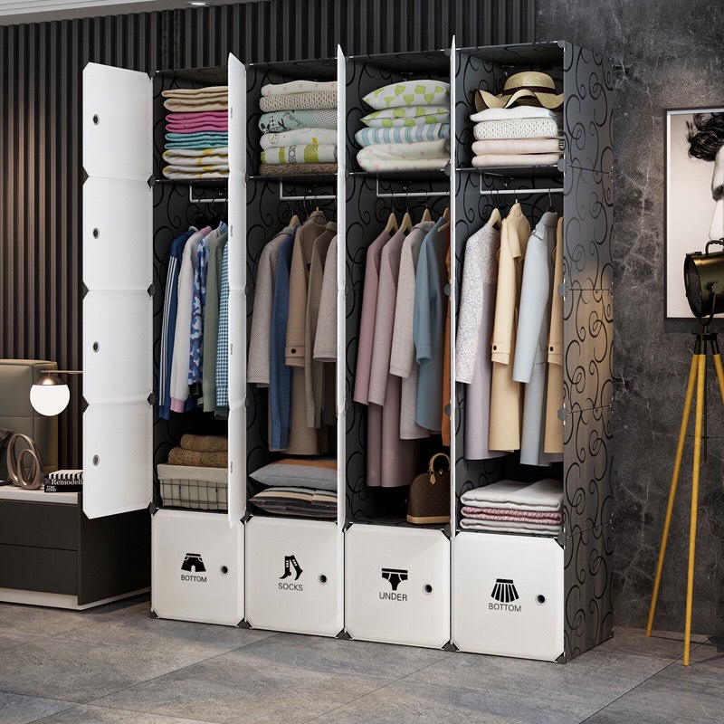 {MẪU HOT} TỦ NHỰA LẮP GHÉP 20 Ô PHIÊN BẢN CAO CẤP ĐỰNG QUẦN ÁO, ĐỒ CÁ NHÂN...