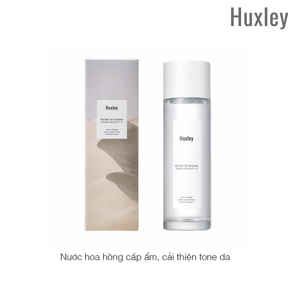 Nước Hoa Hồng Chiết Xuất Xương Rồng Huxley Toner; Extract It 120ml