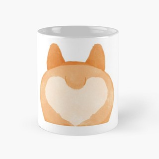 Cốc Sứ In Hình -Corgi mông tình yêu-Chất Lượng