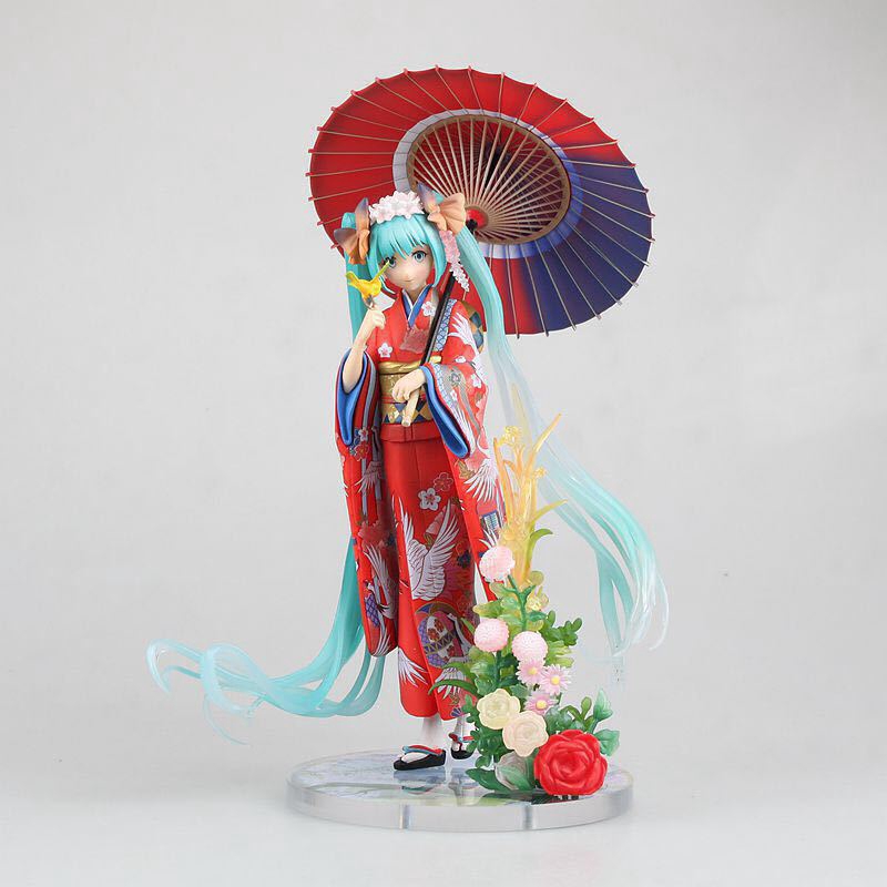 Mô Hình Nhân Vật Hatsune Miku Mặc Kimono Xinh Xắn