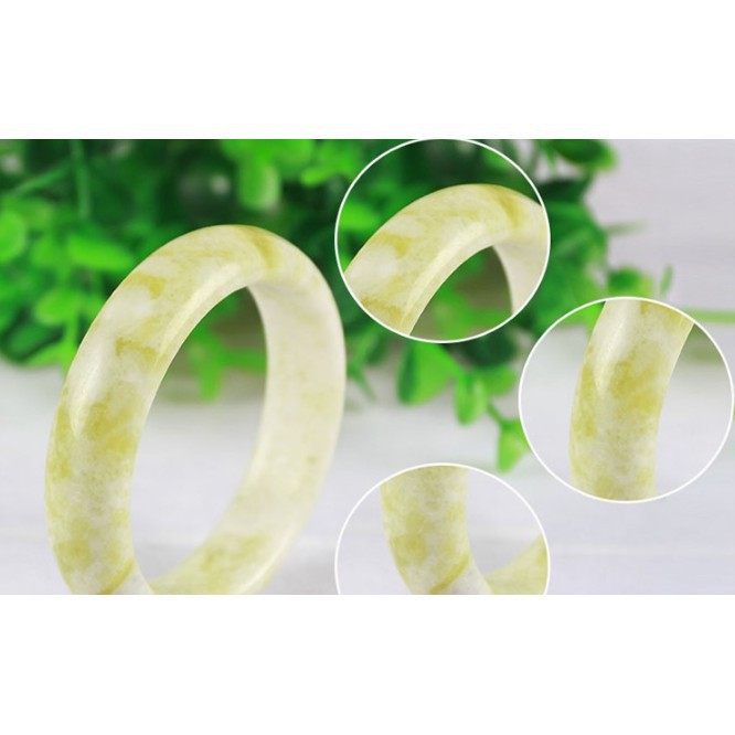 Vòng Đeo Tay Ngọc Bích Tự Nhiên Cho Nữ