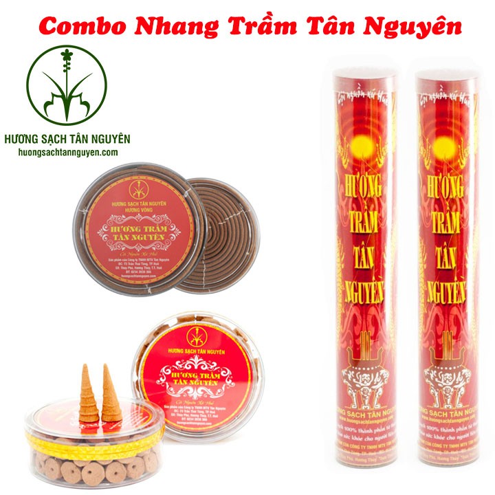 COMBO NHANG TRẦM SẠCH - QUÀ BIẾU