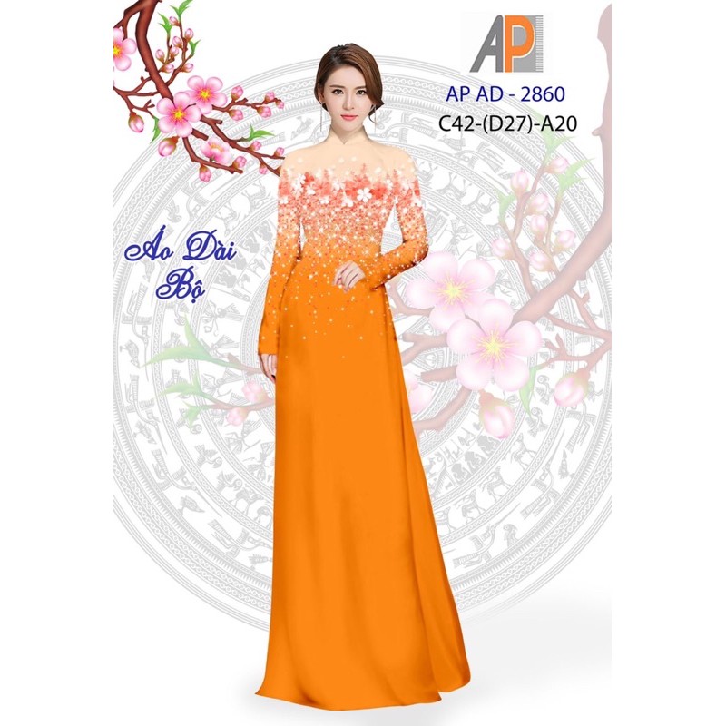 Vải áo dài giả ren