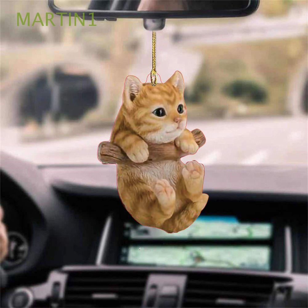 Mô Hình Đồ Chơi Trang Trí Xe Hơi Hình Chó Mèo Con Xinh Xắn Dành Cho Trẻ 1