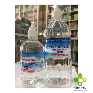Nước muối sinh lý nam hà nacl 0.9%