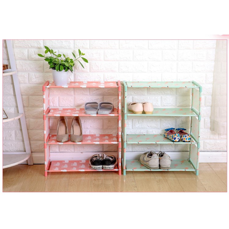 Kệ Vải Để Giày Dép Nhiều Tầng Tiện Dụng
