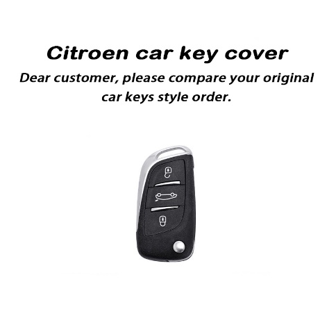 Vỏ TPU Mềm Đựng Chìa Khóa Xe Hơi Peugeot 306 407 807 DS DS3 DS4 DS5 DS6 C1 C2 C3 C4 C5 DS3 DS4 DS5 DS6