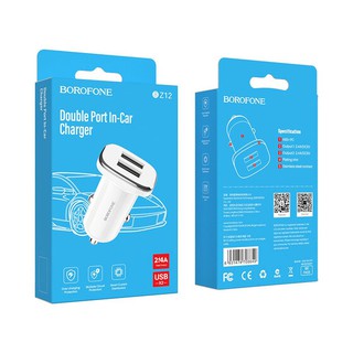 Bộ Cóc Cáp Sạc Xe Hơi Borofone BZ12
