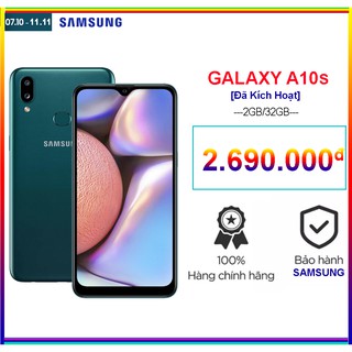 [Chính Hãng SSVN] Điện thoại Samsung Galaxy A10s (32GB/2GB) - Hàng Chính Hãng