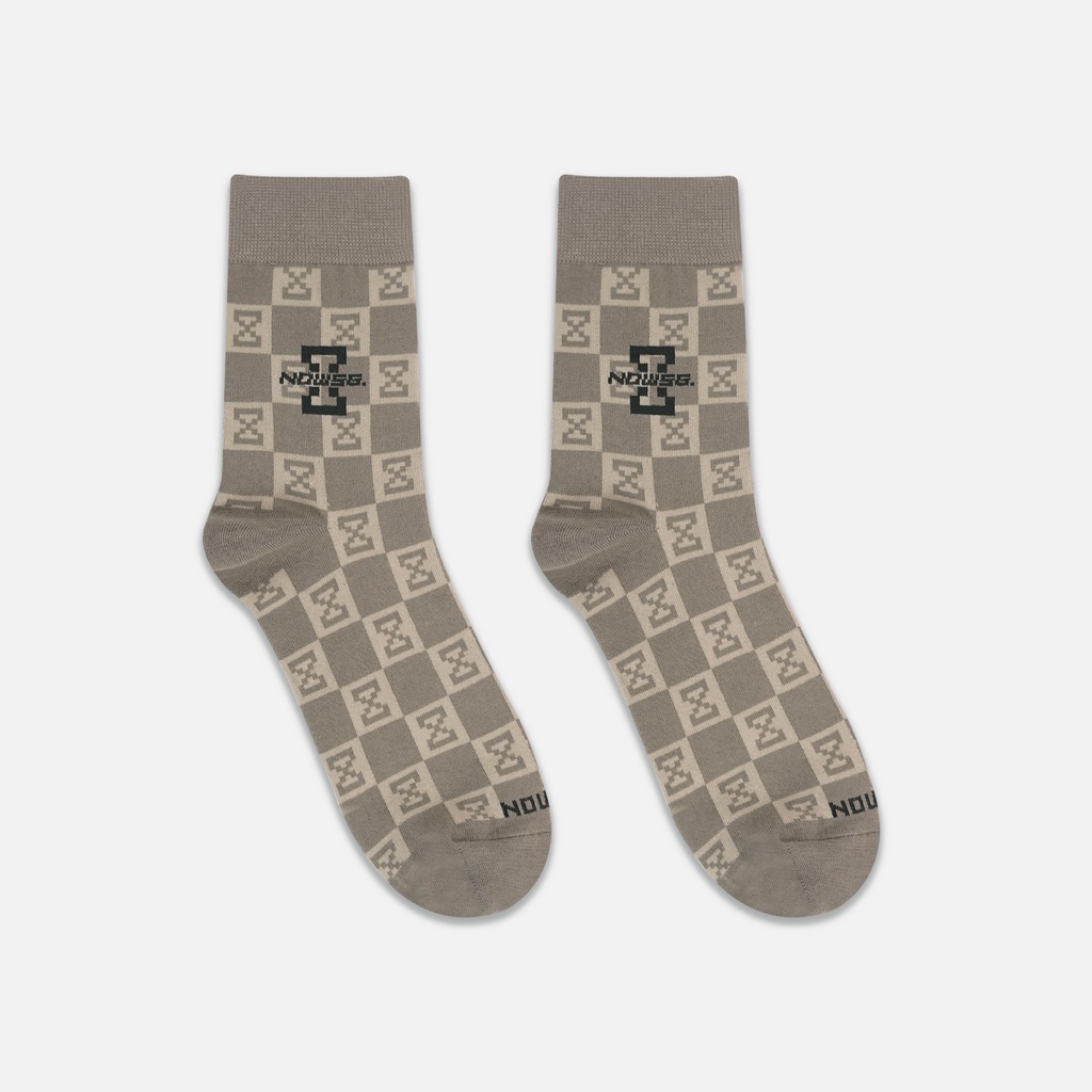 Vớ NEEDS OF WISDOM Pattern Socks - Local Brand Chính Hãng