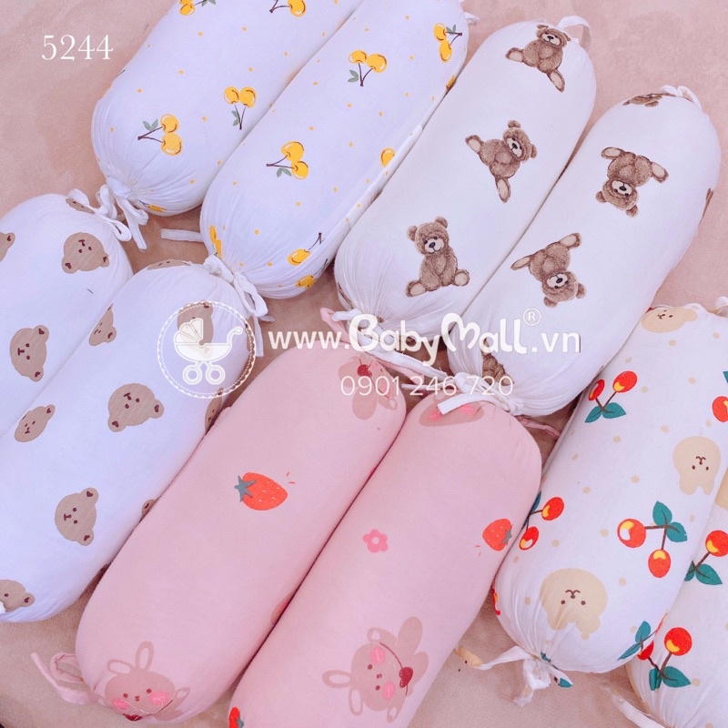 Gối chặn BOBA Muslin chất xô mềm mát 5244