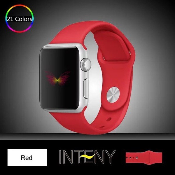 Dây Đeo Silicone Mềm Cho Đồng Hồ Thông Minh Iwatch 38/40/42/44mm Apple Watch Series 1 2 3 4