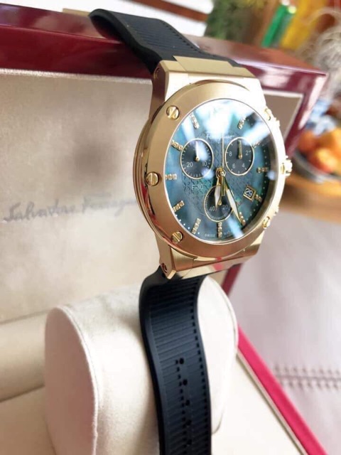 Đồng hồ nam nữ SAL.VATORE FER.RAGAMO F-80 Chrono Unisex Watch