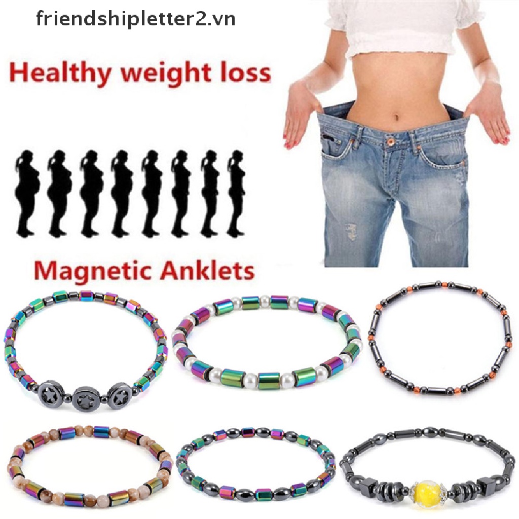 #Nóng Trong Kho# Vòng Đeo Chân Bằng Đá Hematite Giúp Giảm Cân Cho Nữ