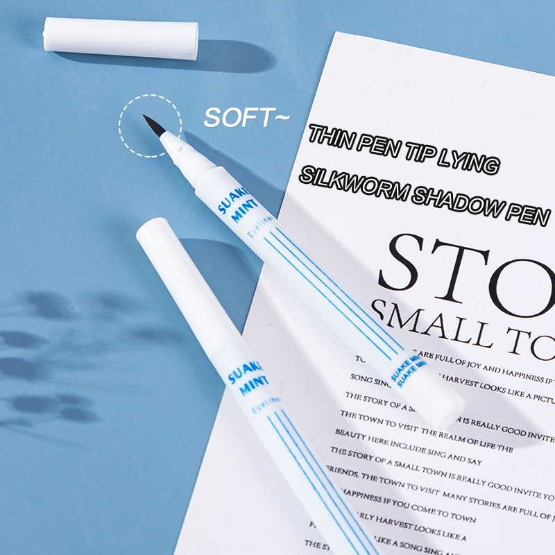 Bút Kẻ Mắt / Bút Kẻ Mắt Tơ Tằm Dạng Xoay