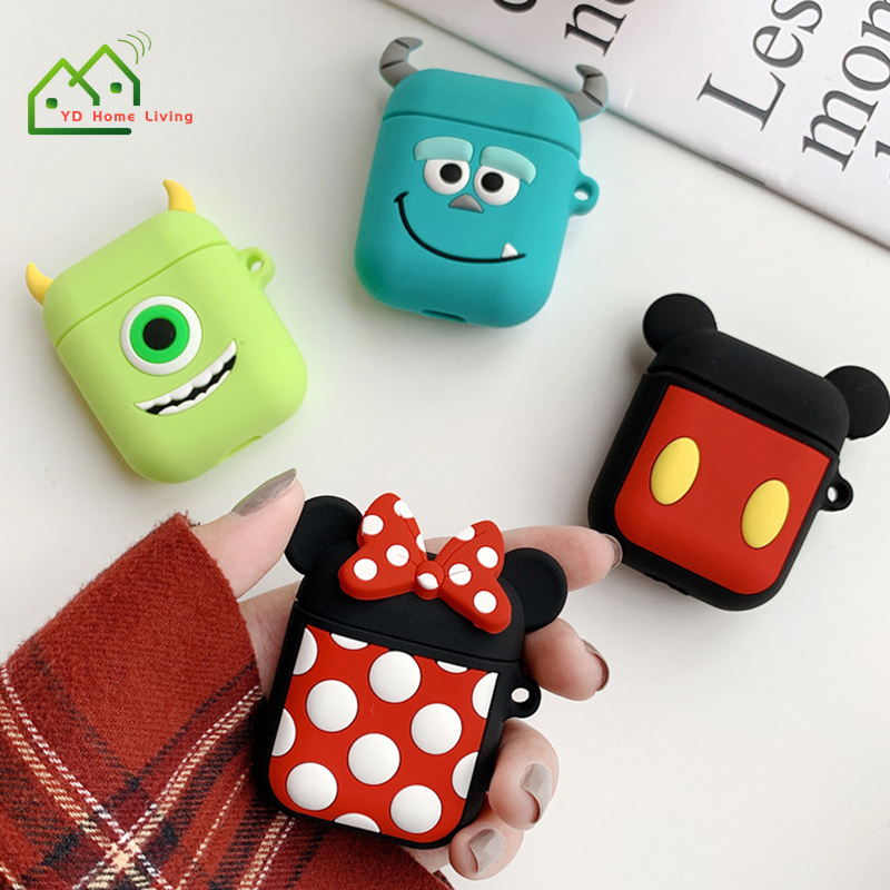 DISNEY MIKE INPODS Ốp Bảo Vệ Hộp Đựng Tai Nghe Airpods 12 Hình Mickey Xinh Xắn